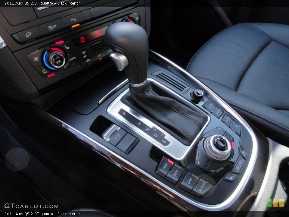 Black Interior Transmission for the 2011 Audi Q5 2.0T quattro #46320759