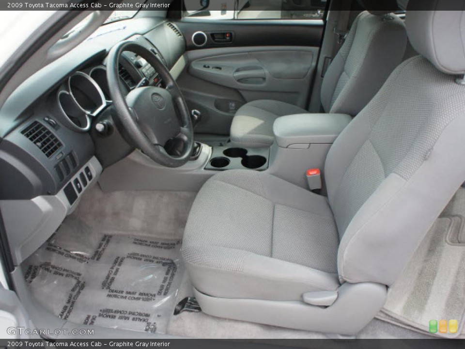 Graphite Gray Interior Photo for the 2009 Toyota Tacoma Access Cab #46323894