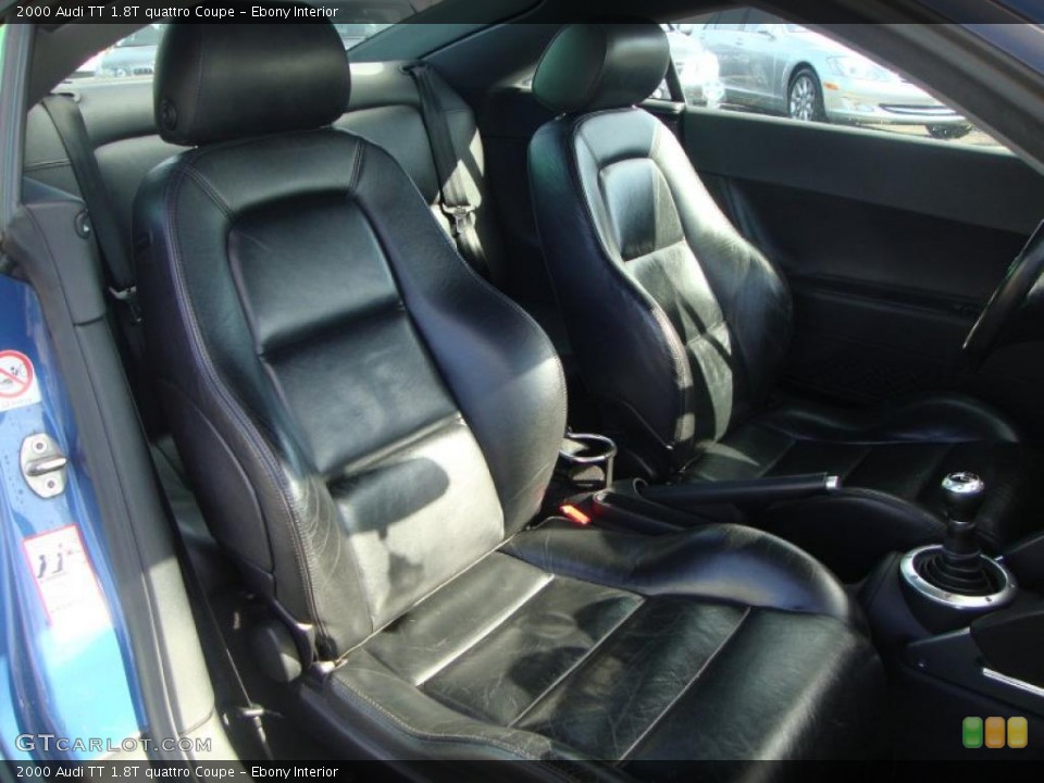 Ebony Interior Photo for the 2000 Audi TT 1.8T quattro Coupe #46324863