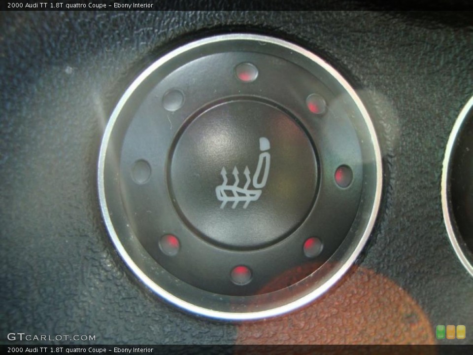 Ebony Interior Controls for the 2000 Audi TT 1.8T quattro Coupe #46325049