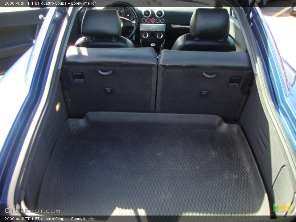 Ebony Interior Trunk for the 2000 Audi TT 1.8T quattro Coupe #46325172