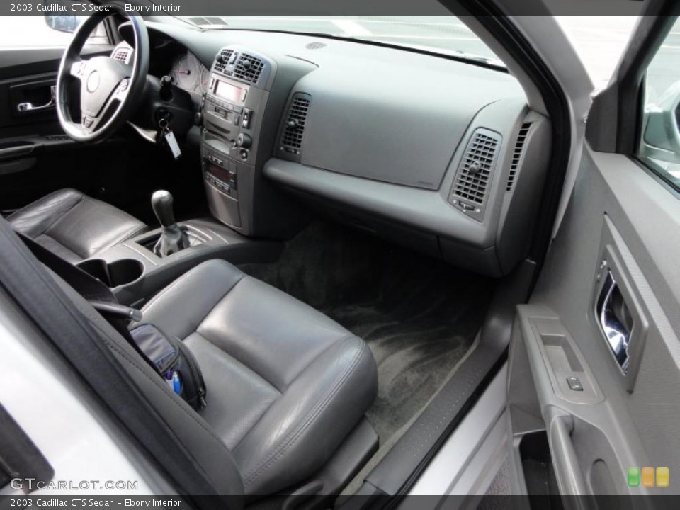 Ebony Interior Dashboard for the 2003 Cadillac CTS Sedan #46326192