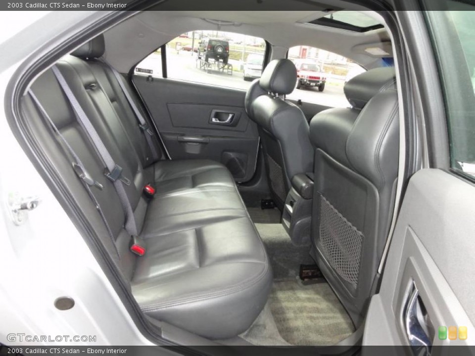Ebony Interior Photo for the 2003 Cadillac CTS Sedan #46326204
