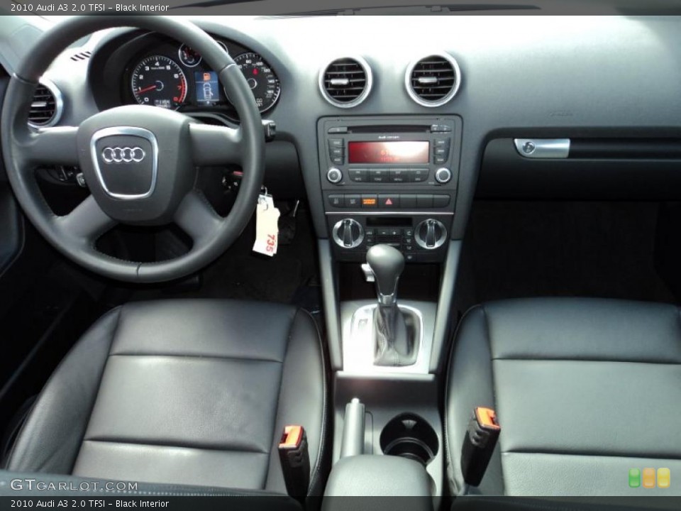 Black Interior Dashboard for the 2010 Audi A3 2.0 TFSI #46329348