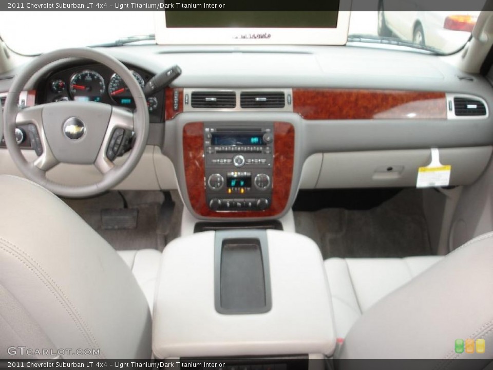 Light Titanium/Dark Titanium Interior Dashboard for the 2011 Chevrolet Suburban LT 4x4 #46330314