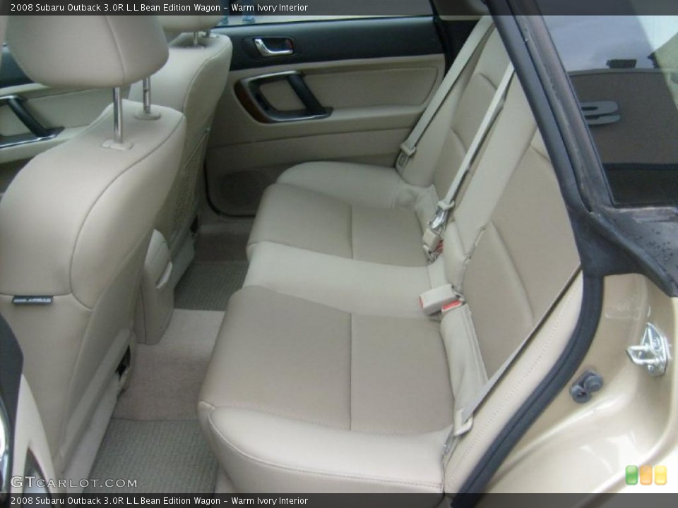 Warm Ivory Interior Photo for the 2008 Subaru Outback 3.0R L.L.Bean Edition Wagon #46331913