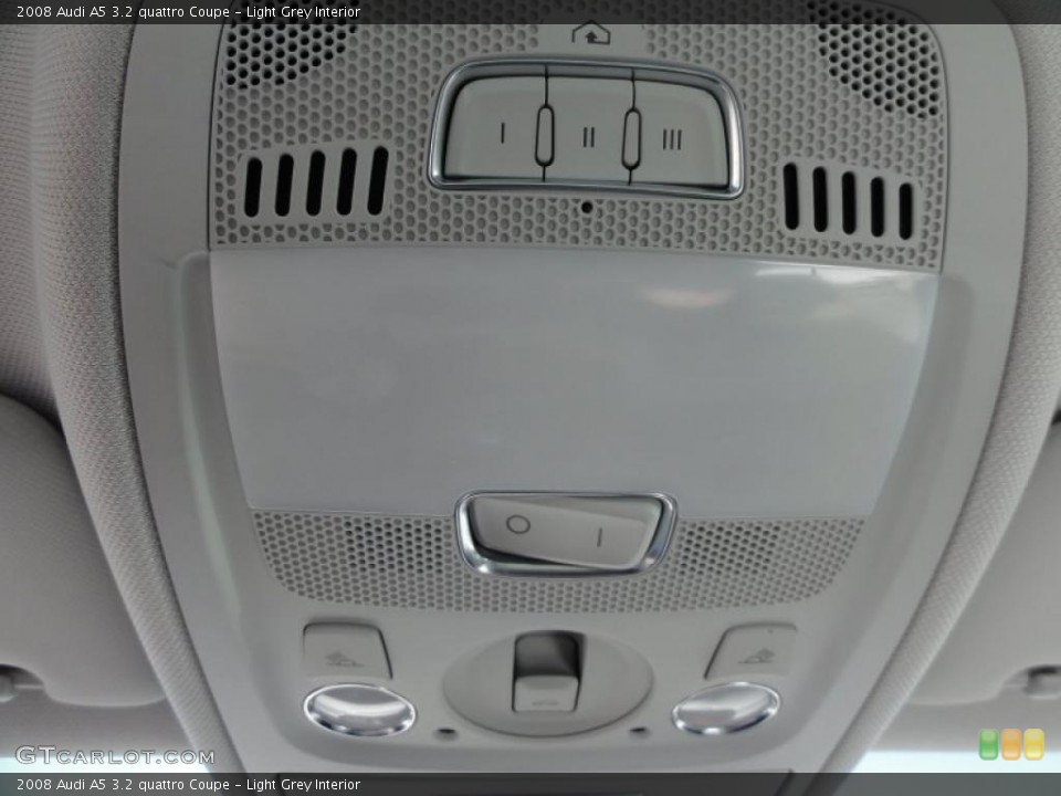 Light Grey Interior Controls for the 2008 Audi A5 3.2 quattro Coupe #46332165