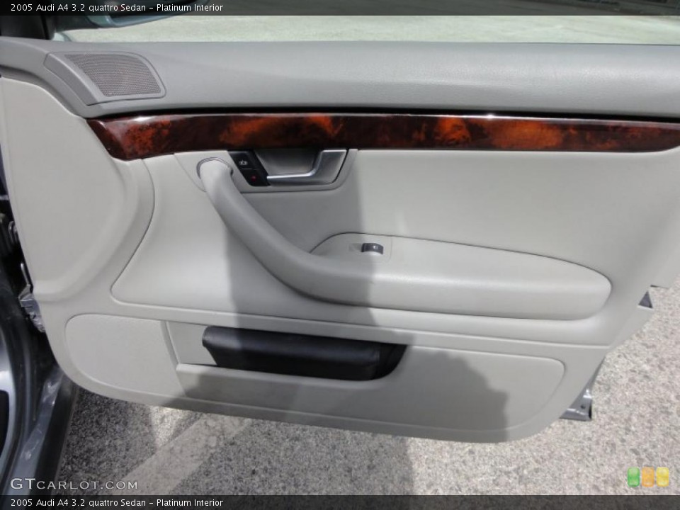 Platinum Interior Door Panel for the 2005 Audi A4 3.2 quattro Sedan #46332213
