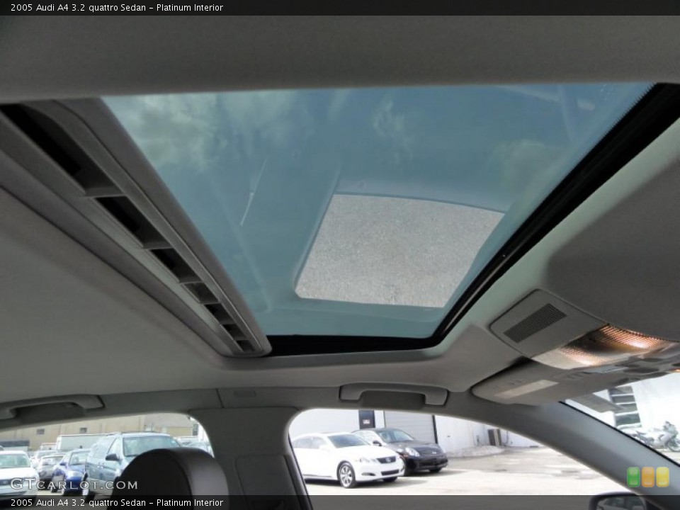 Platinum Interior Sunroof for the 2005 Audi A4 3.2 quattro Sedan #46332219
