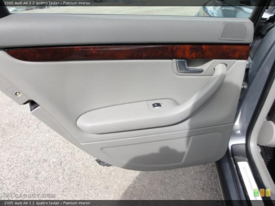 Platinum Interior Door Panel for the 2005 Audi A4 3.2 quattro Sedan #46332243