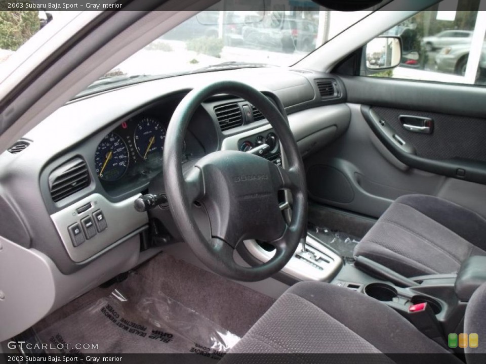Gray Interior Photo for the 2003 Subaru Baja Sport #46332708