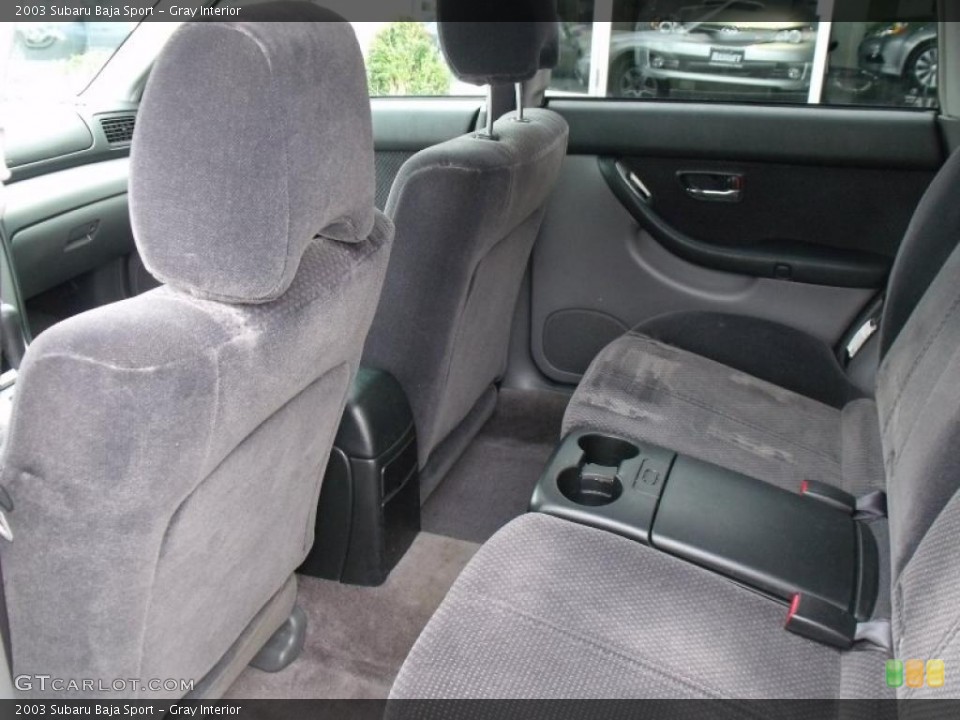 Gray Interior Photo for the 2003 Subaru Baja Sport #46332714