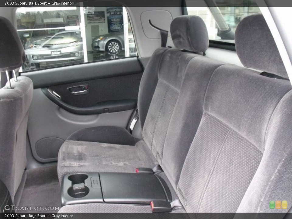 Gray Interior Photo for the 2003 Subaru Baja Sport #46332723