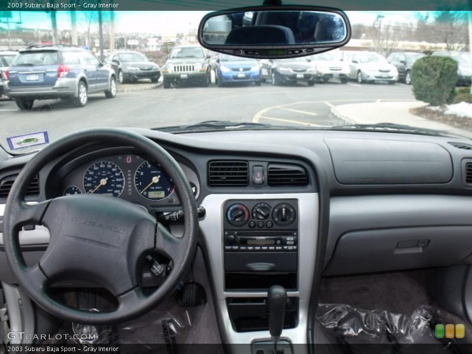 Gray Interior Dashboard for the 2003 Subaru Baja Sport #46332780