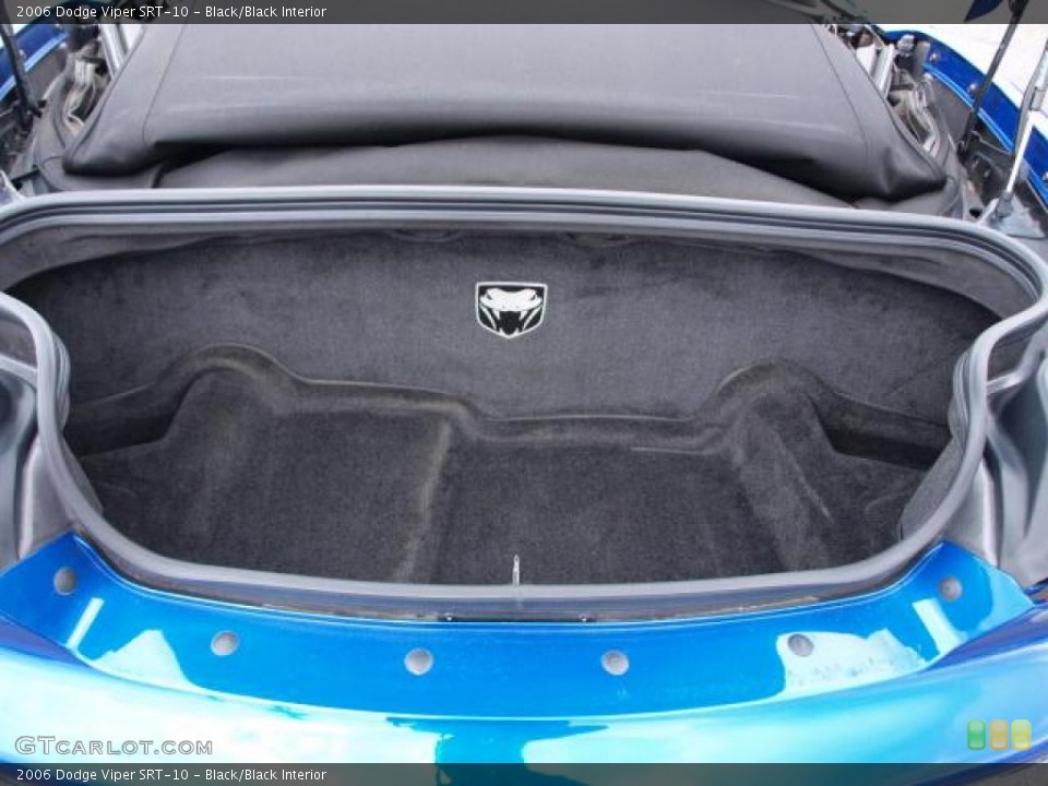 Black/Black Interior Trunk for the 2006 Dodge Viper SRT-10 #46334310