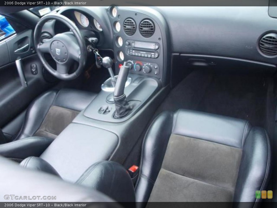 Black/Black Interior Dashboard for the 2006 Dodge Viper SRT-10 #46334325