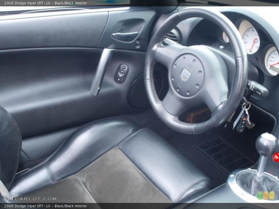 Black/Black Interior Steering Wheel for the 2006 Dodge Viper SRT-10 #46334328