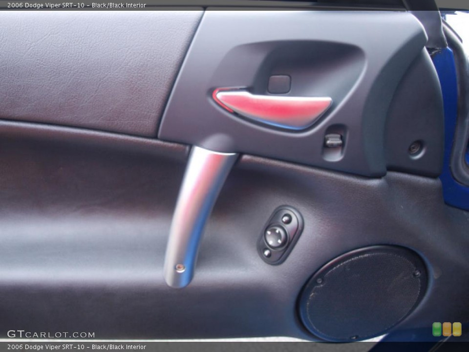 Black/Black Interior Controls for the 2006 Dodge Viper SRT-10 #46334340
