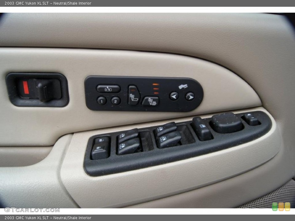 Neutral/Shale Interior Controls for the 2003 GMC Yukon XL SLT #46335684
