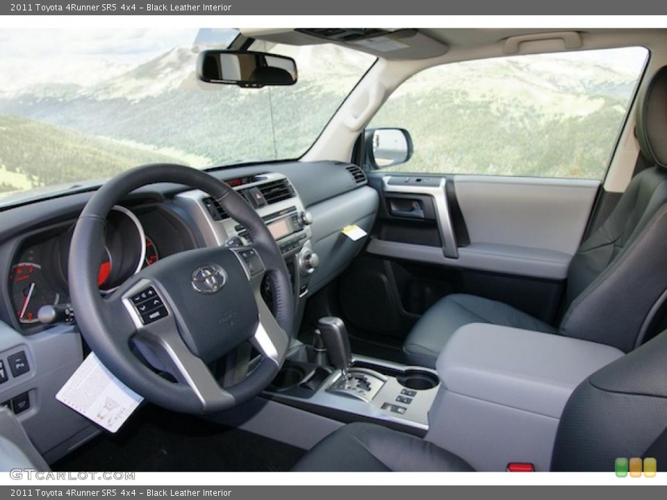Black Leather Interior Photo for the 2011 Toyota 4Runner SR5 4x4 #46337775