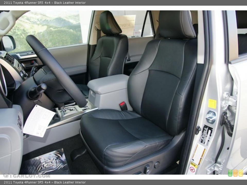 Black Leather Interior Photo for the 2011 Toyota 4Runner SR5 4x4 #46337778
