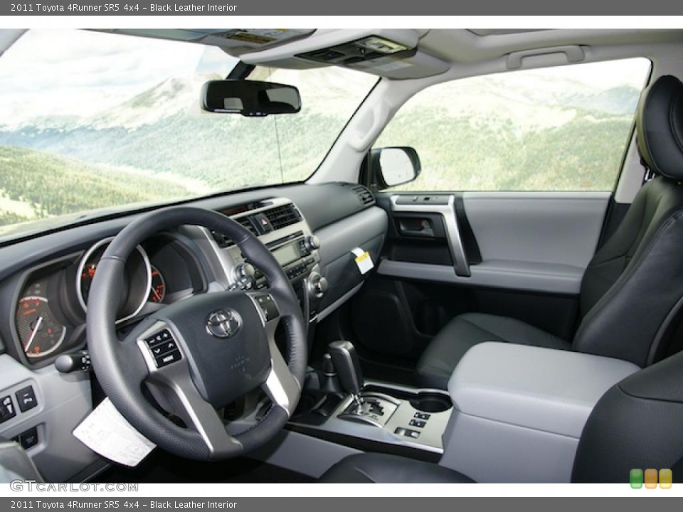 Black Leather Interior Photo for the 2011 Toyota 4Runner SR5 4x4 #46337805