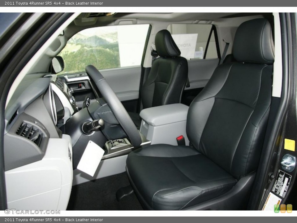 Black Leather Interior Photo for the 2011 Toyota 4Runner SR5 4x4 #46337808