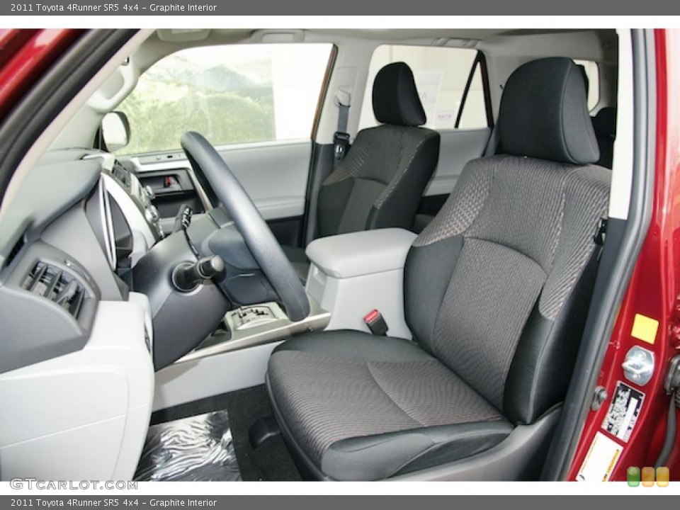 Graphite Interior Photo for the 2011 Toyota 4Runner SR5 4x4 #46337838