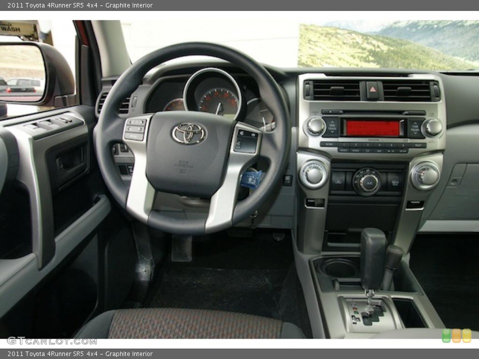 Graphite Interior Dashboard for the 2011 Toyota 4Runner SR5 4x4 #46337850