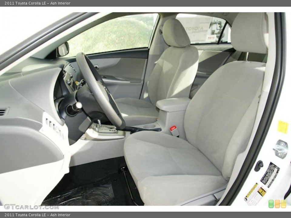 Ash Interior Photo for the 2011 Toyota Corolla LE #46337874