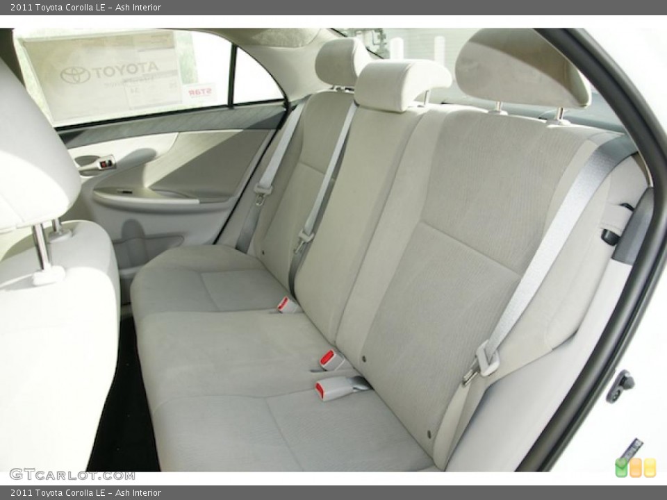 Ash Interior Photo for the 2011 Toyota Corolla LE #46337877