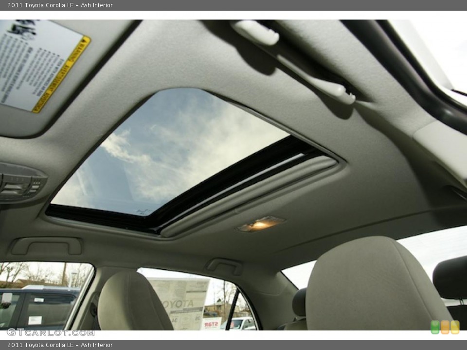 Ash Interior Sunroof for the 2011 Toyota Corolla LE #46337880