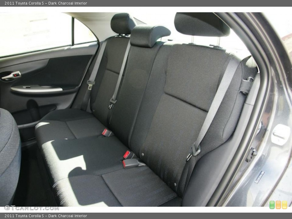 Dark Charcoal Interior Photo for the 2011 Toyota Corolla S #46337907