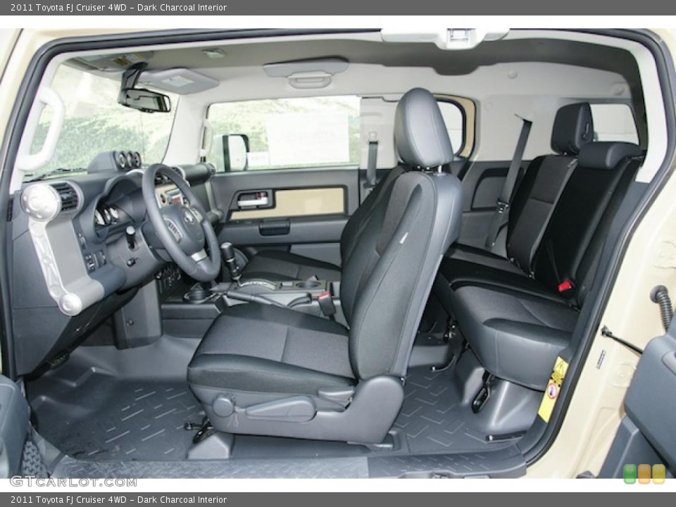 Dark Charcoal Interior Photo for the 2011 Toyota FJ Cruiser 4WD #46337940