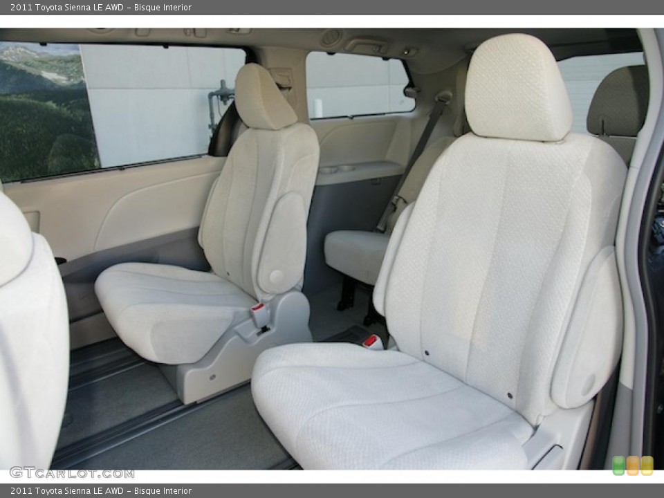 Bisque Interior Photo for the 2011 Toyota Sienna LE AWD #46338012