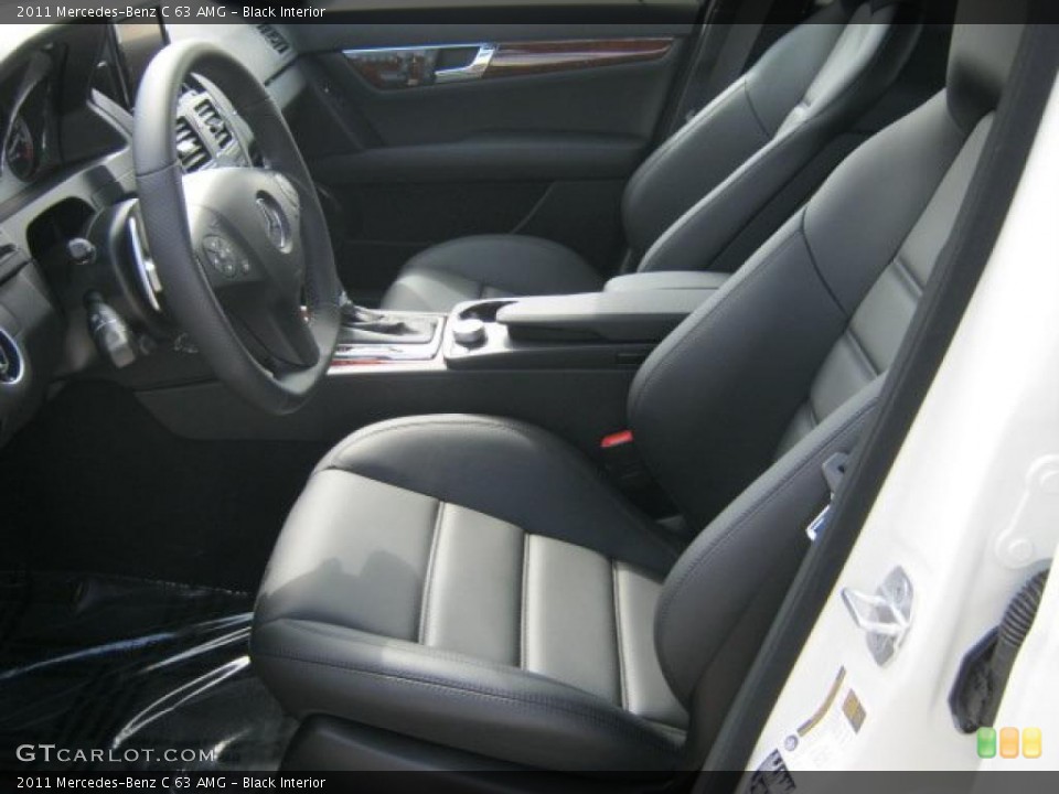 Black Interior Photo for the 2011 Mercedes-Benz C 63 AMG #46338063