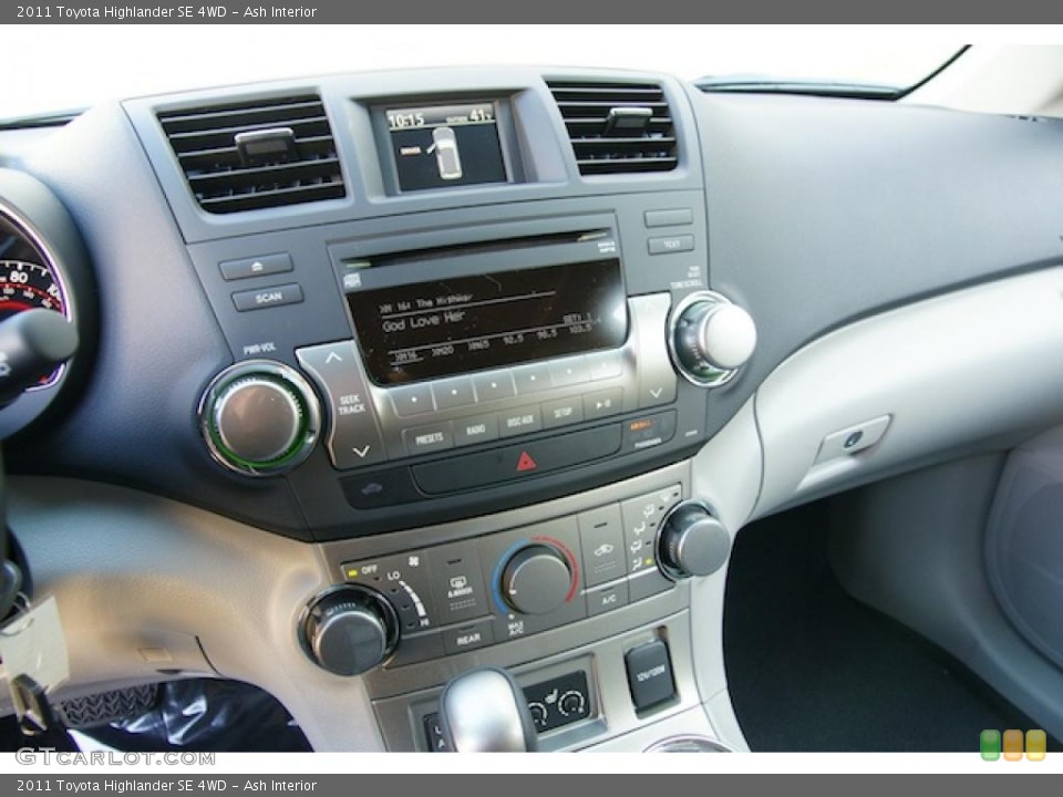 Ash Interior Controls for the 2011 Toyota Highlander SE 4WD #46338549