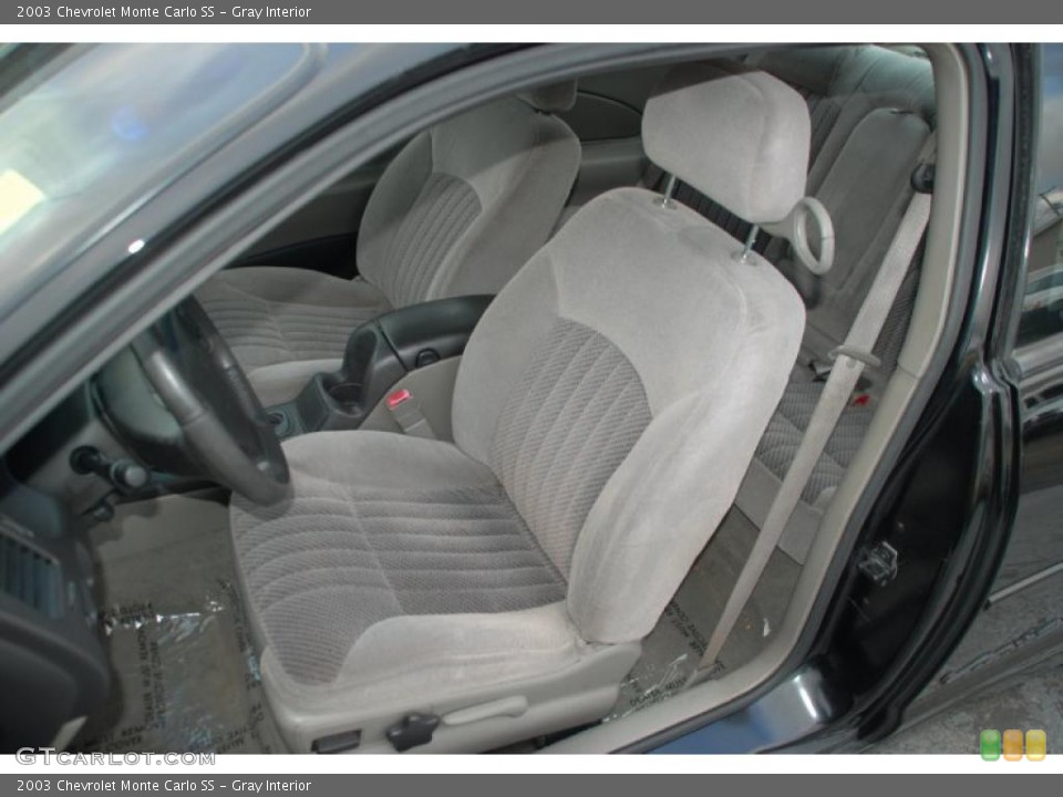 Gray Interior Photo for the 2003 Chevrolet Monte Carlo SS #46338615