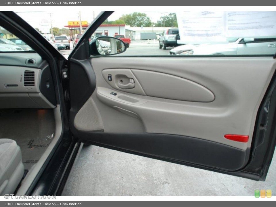 Gray Interior Door Panel for the 2003 Chevrolet Monte Carlo SS #46338630