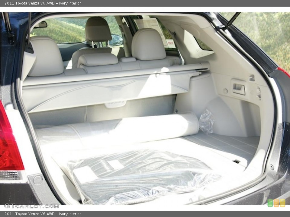 Ivory Interior Trunk for the 2011 Toyota Venza V6 AWD #46338636