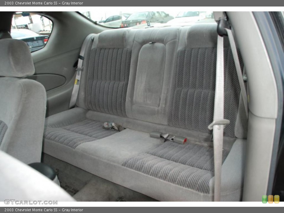 Gray Interior Photo for the 2003 Chevrolet Monte Carlo SS #46338657