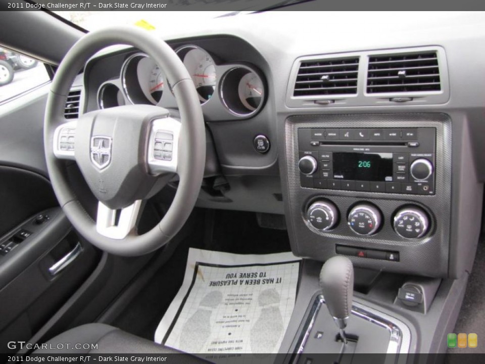 Dark Slate Gray Interior Dashboard for the 2011 Dodge Challenger R/T #46338954