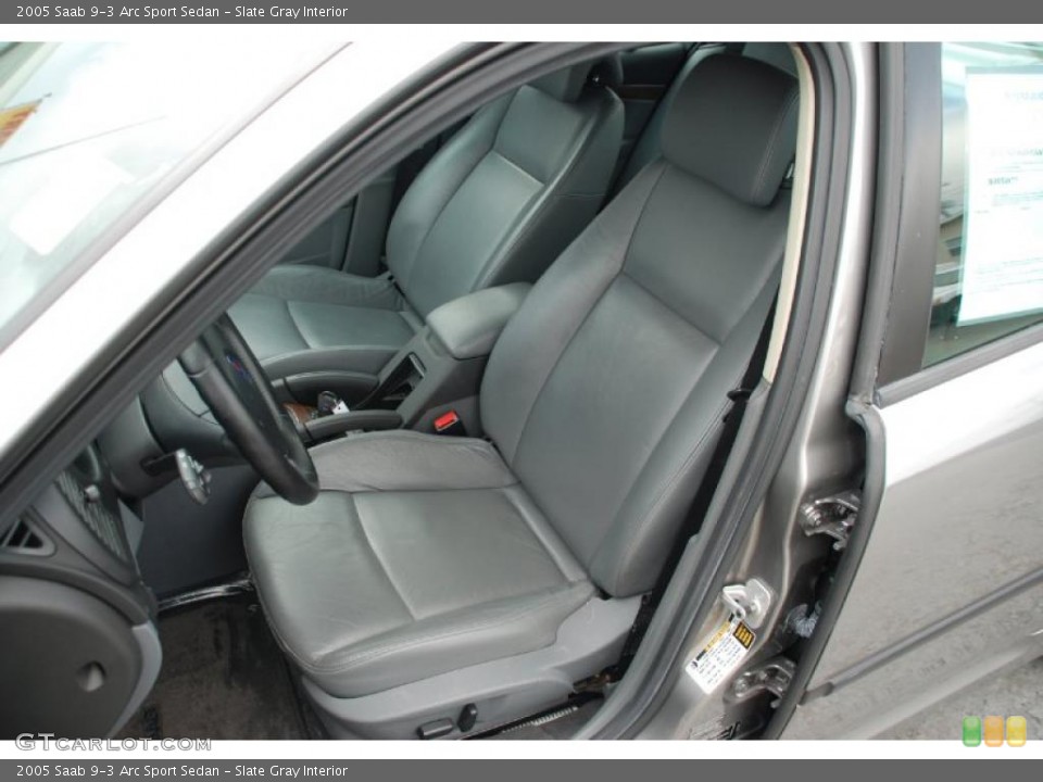 Slate Gray Interior Photo for the 2005 Saab 9-3 Arc Sport Sedan #46339017