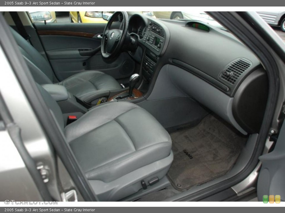 Slate Gray Interior Photo for the 2005 Saab 9-3 Arc Sport Sedan #46339092
