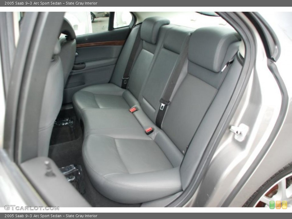Slate Gray Interior Photo for the 2005 Saab 9-3 Arc Sport Sedan #46339428