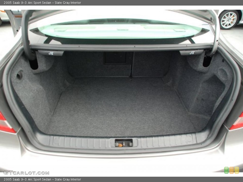 Slate Gray Interior Trunk for the 2005 Saab 9-3 Arc Sport Sedan #46339434