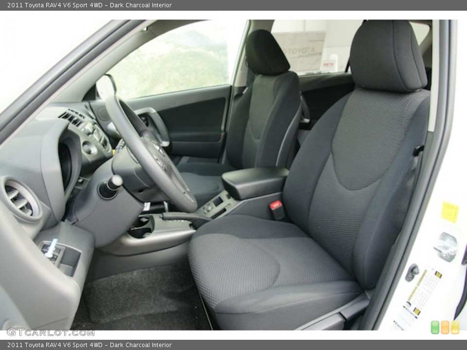 Dark Charcoal Interior Photo for the 2011 Toyota RAV4 V6 Sport 4WD #46339503