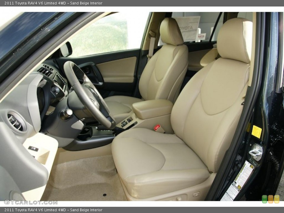 Sand Beige Interior Photo for the 2011 Toyota RAV4 V6 Limited 4WD #46339572