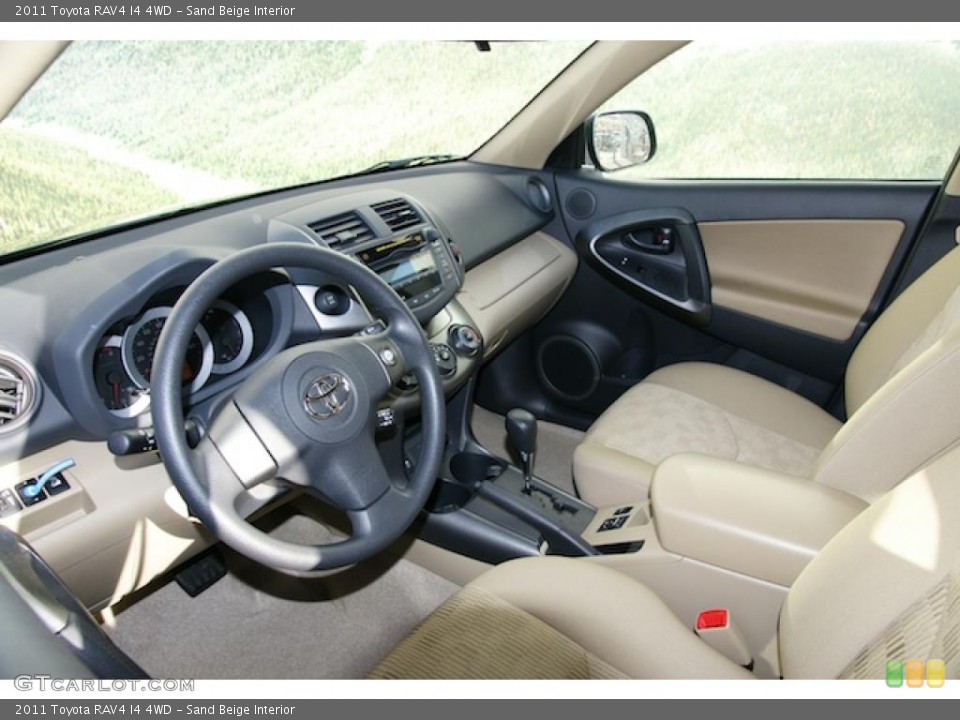 Sand Beige Interior Photo for the 2011 Toyota RAV4 I4 4WD #46339692