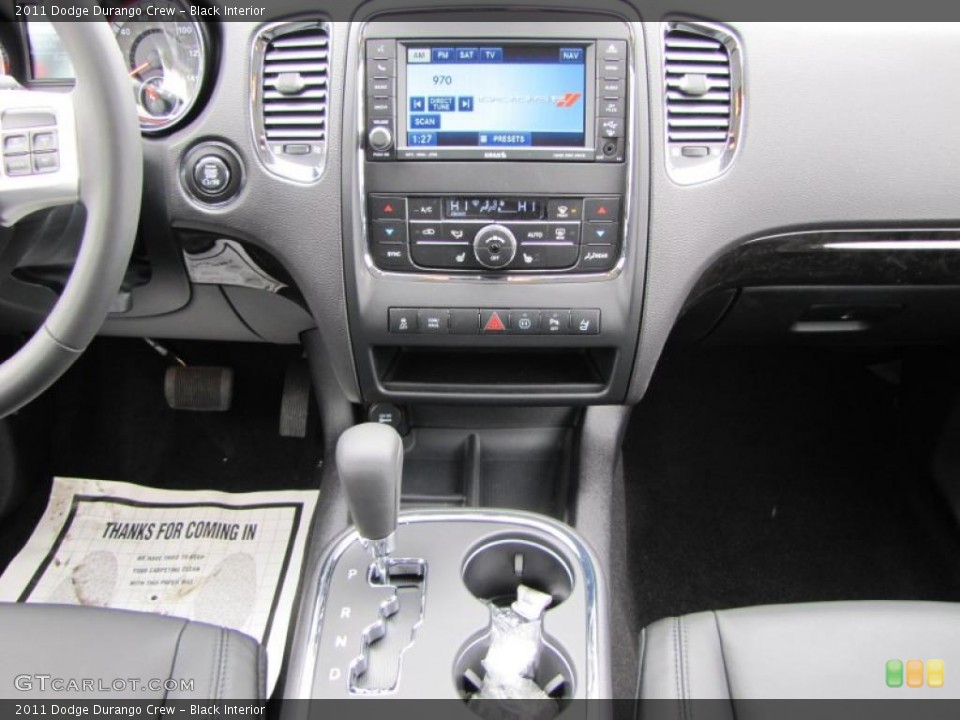 Black Interior Dashboard for the 2011 Dodge Durango Crew #46340349